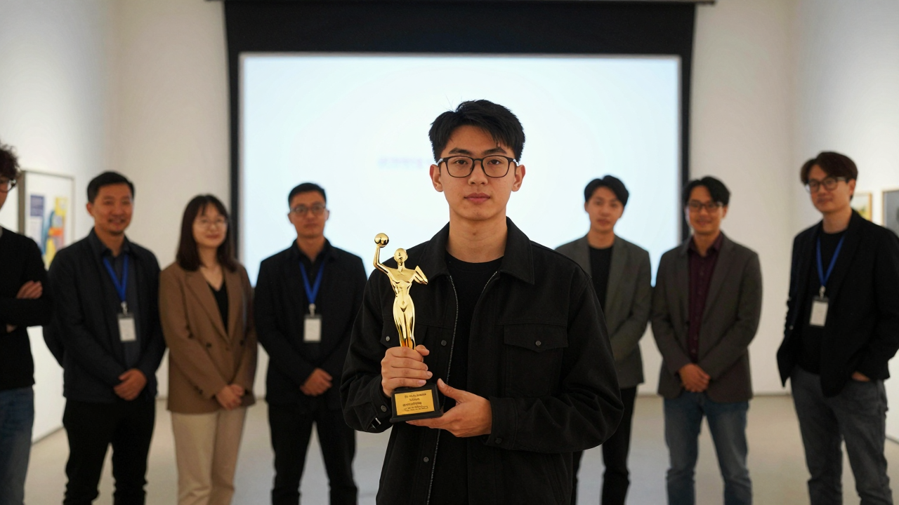 Nguyễn Vinh Phúc nhận giải thưởng tại Asia Pacific Screen Awards