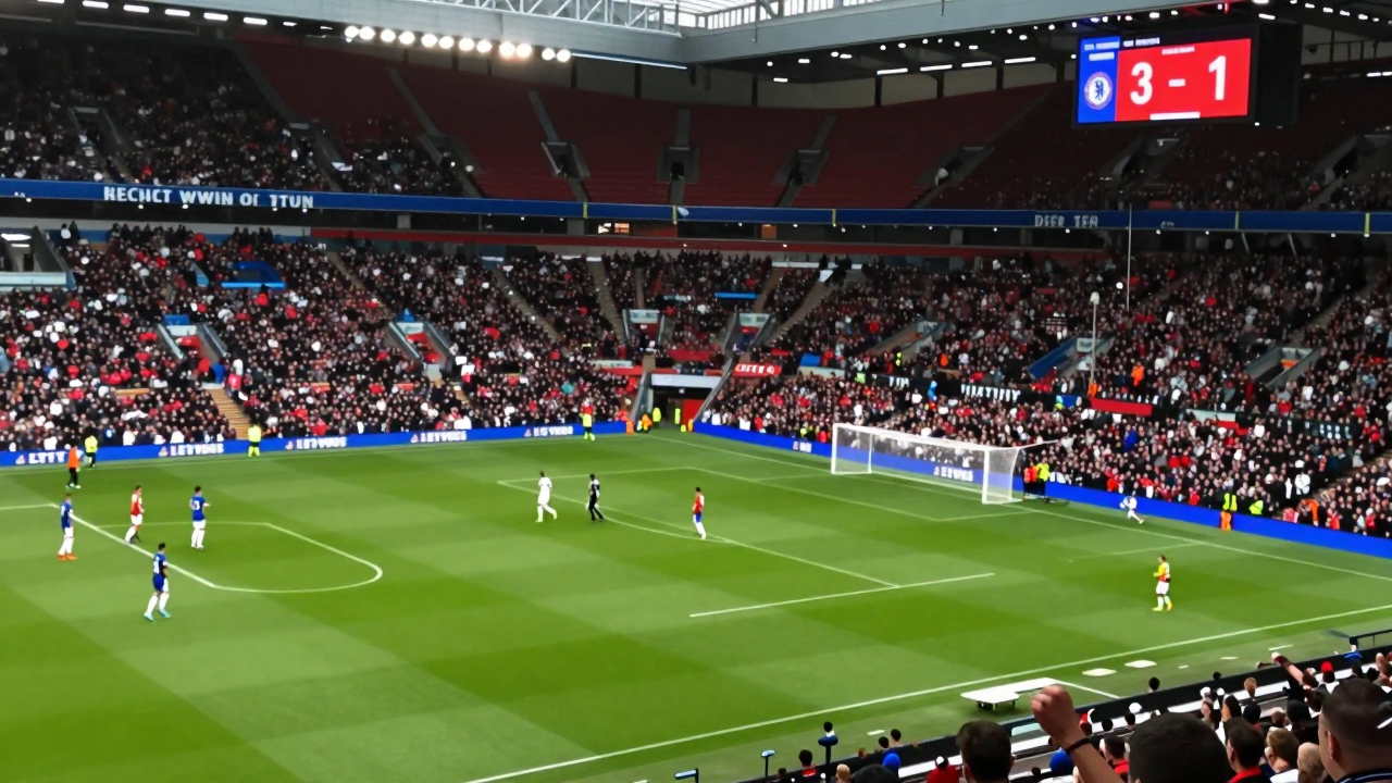 Trận đấu giữa Chelsea và Man United với dự đoán tỉ số 3-1