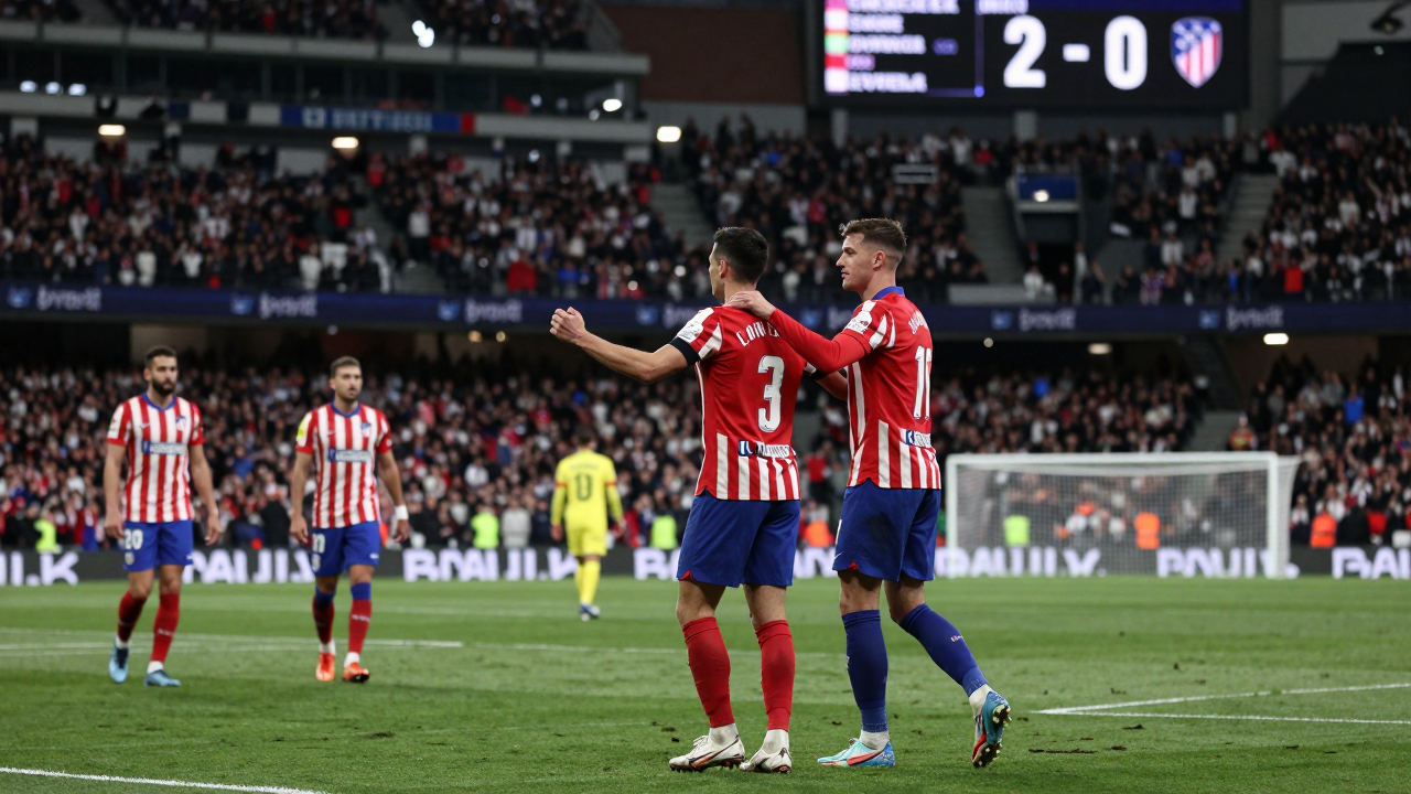 Atletico Madrid giành chiến thắng 2-0 trước Levante trong trận đấu La Liga