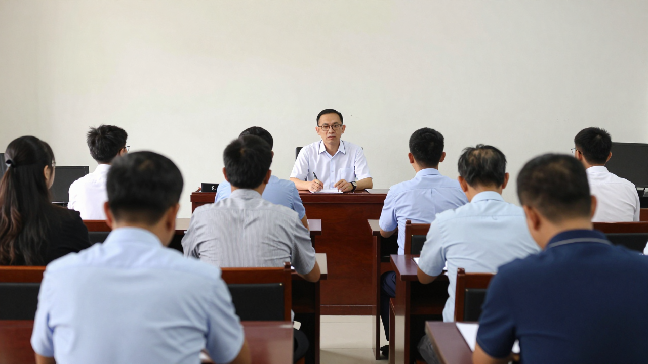 Minh họa lớp tập huấn nghiệp vụ xây dựng Đảng tại Đà Nẵng