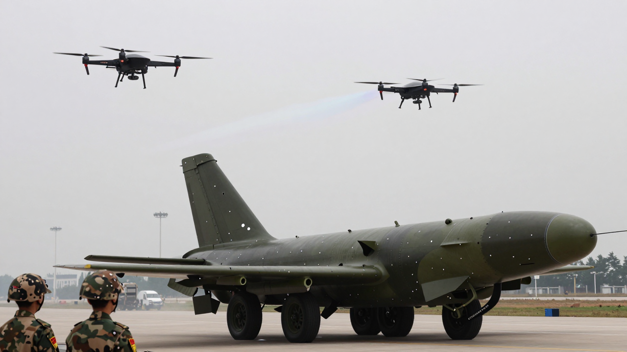 Triển lãm vũ khí quy mô lớn của Triều Tiên với UAV và pháo phản lực