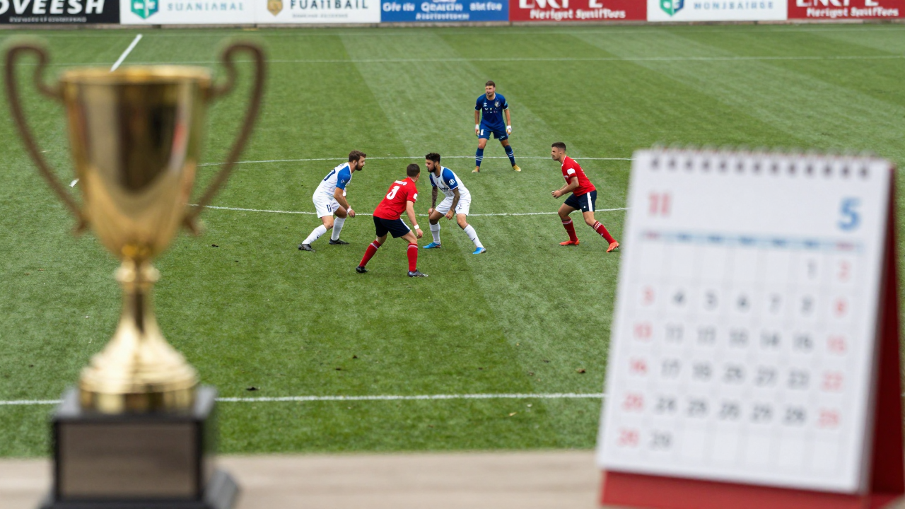 Minh họa lịch thi đấu V-League 2026/27 và các sự kiện bóng đá quan trọng