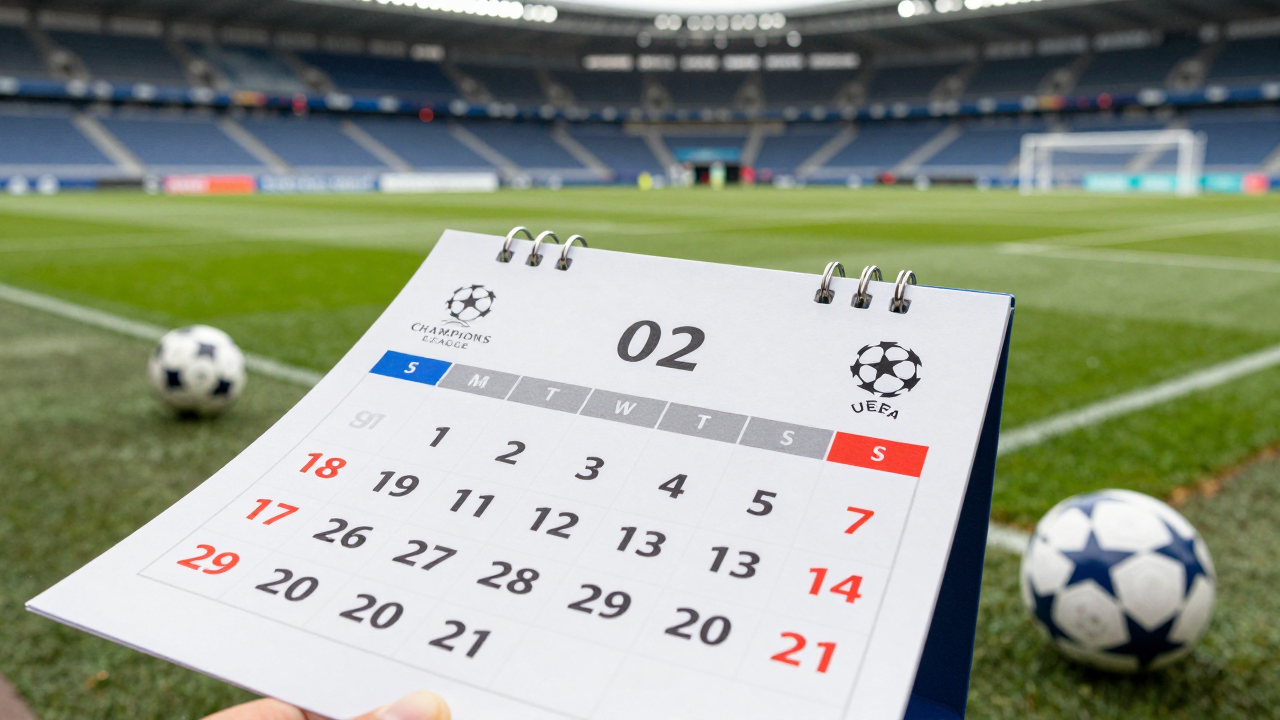 Minh họa lịch thi đấu UEFA Champions League 2026/2027