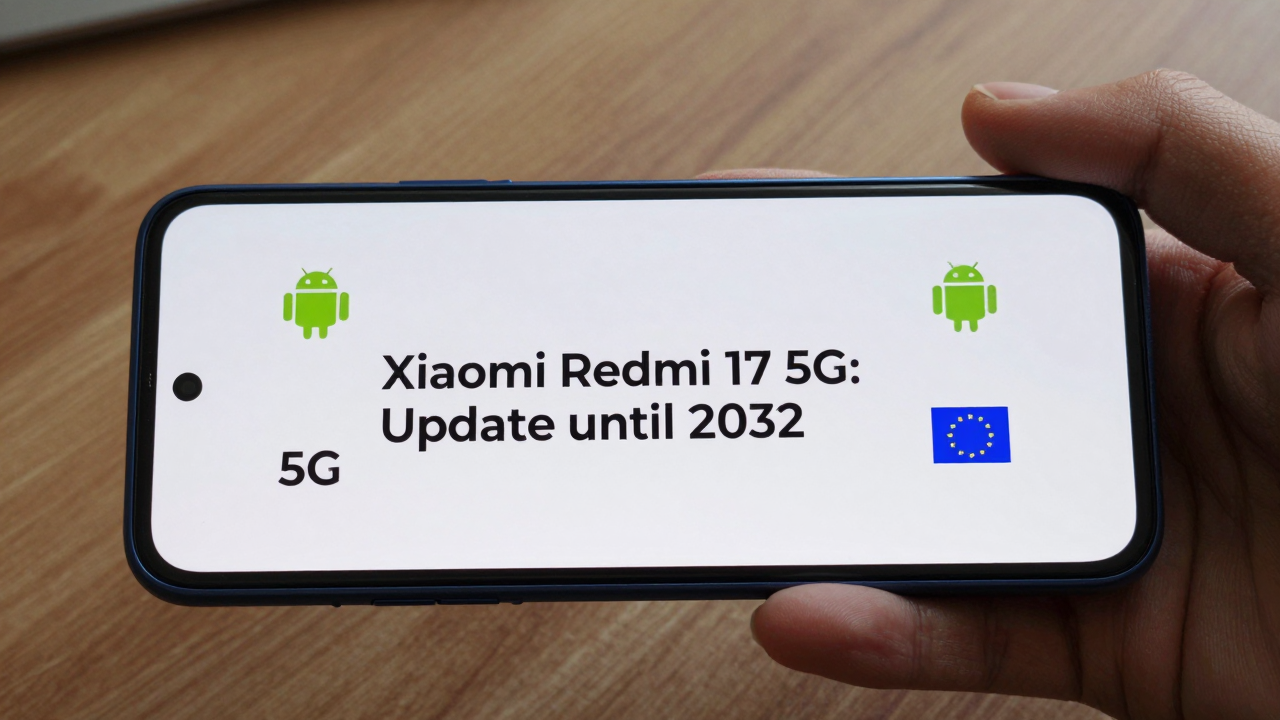 Hình ảnh minh họa cho thông tin Xiaomi cam kết cập nhật phần mềm cho Redmi 17 5G đến năm 2032.