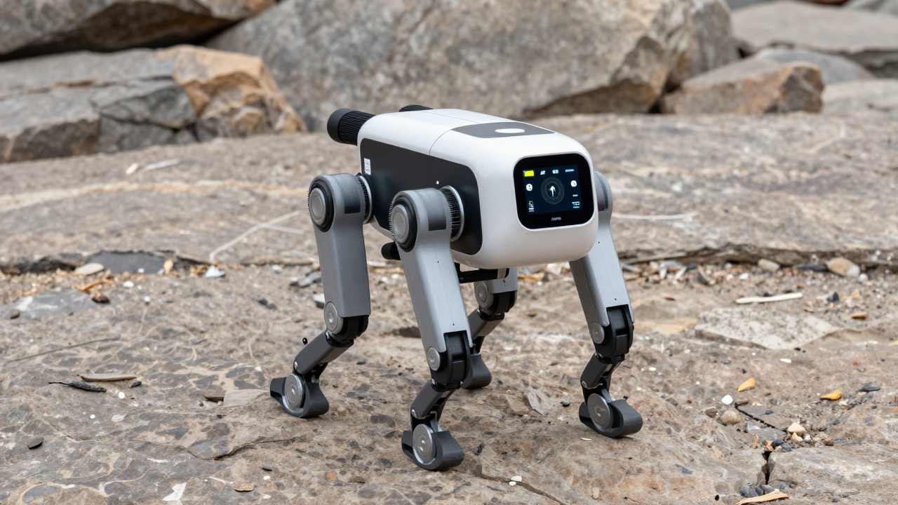 Hình ảnh minh họa robot 4 chân CORLEO của Kawasaki chạy bằng năng lượng hydro.