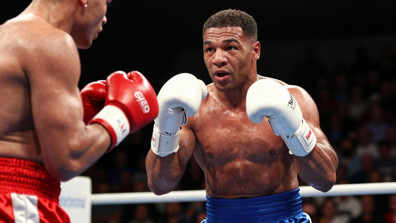 Mike Tyson trong trận đấu giành đai WBC hạng nặng, tuổi 20