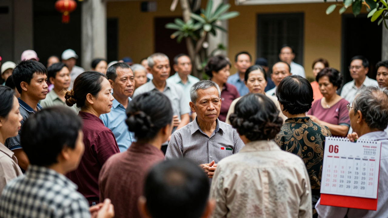 Minh họa người dân Đồng Tháp dự kiến tham gia hoạt động cộng đồng trong tháng 11.