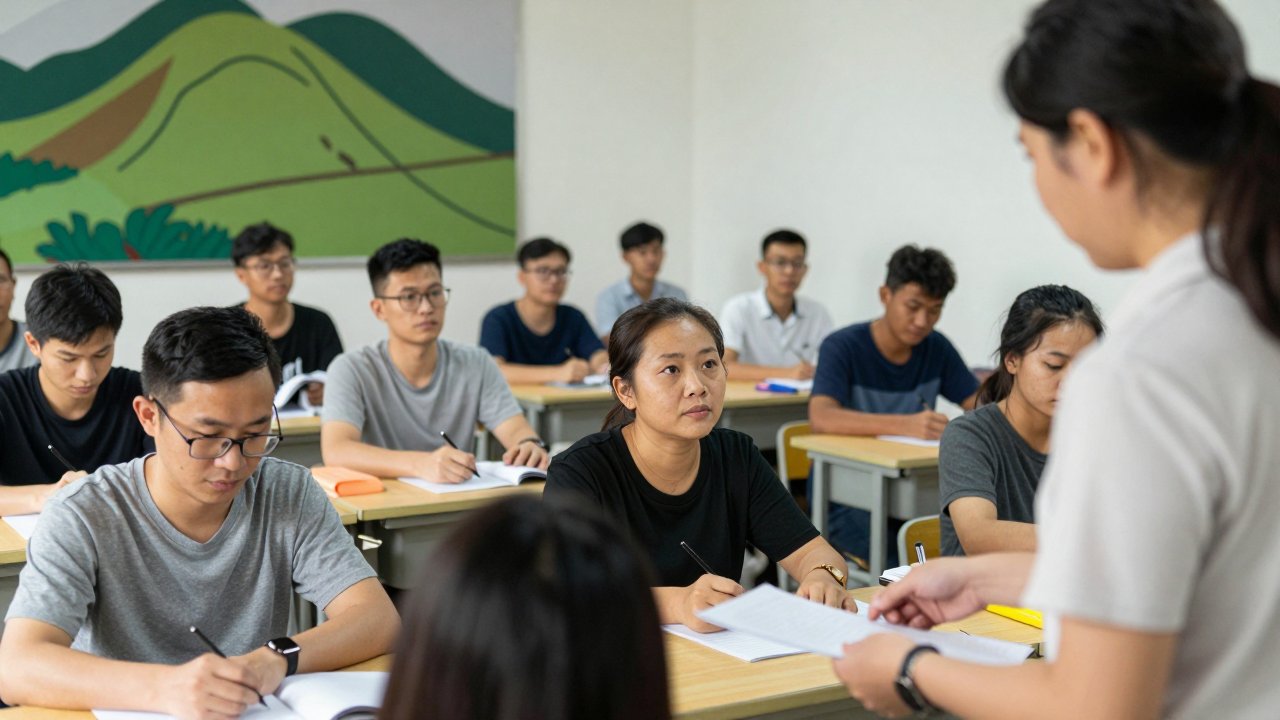 Minh họa học viên tham gia đào tạo nghề và chuẩn bị trở lại cộng đồng