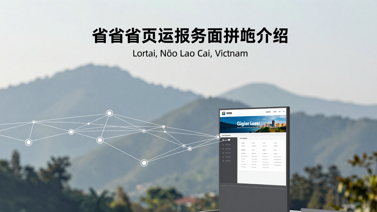 Minh họa kho dữ liệu tập trung và cổng dữ liệu mở tại Lào Cai.