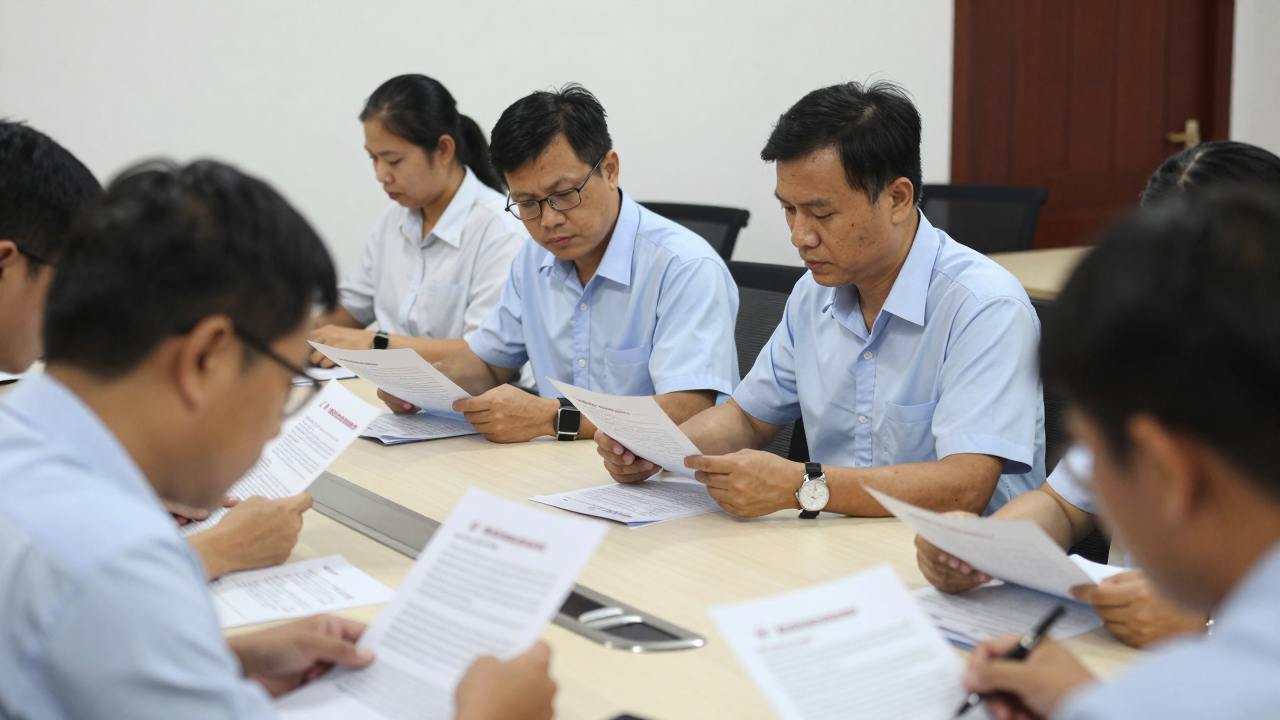 Minh họa cuộc họp giám sát công tác cai nghiện ma túy tại Bắc Ninh